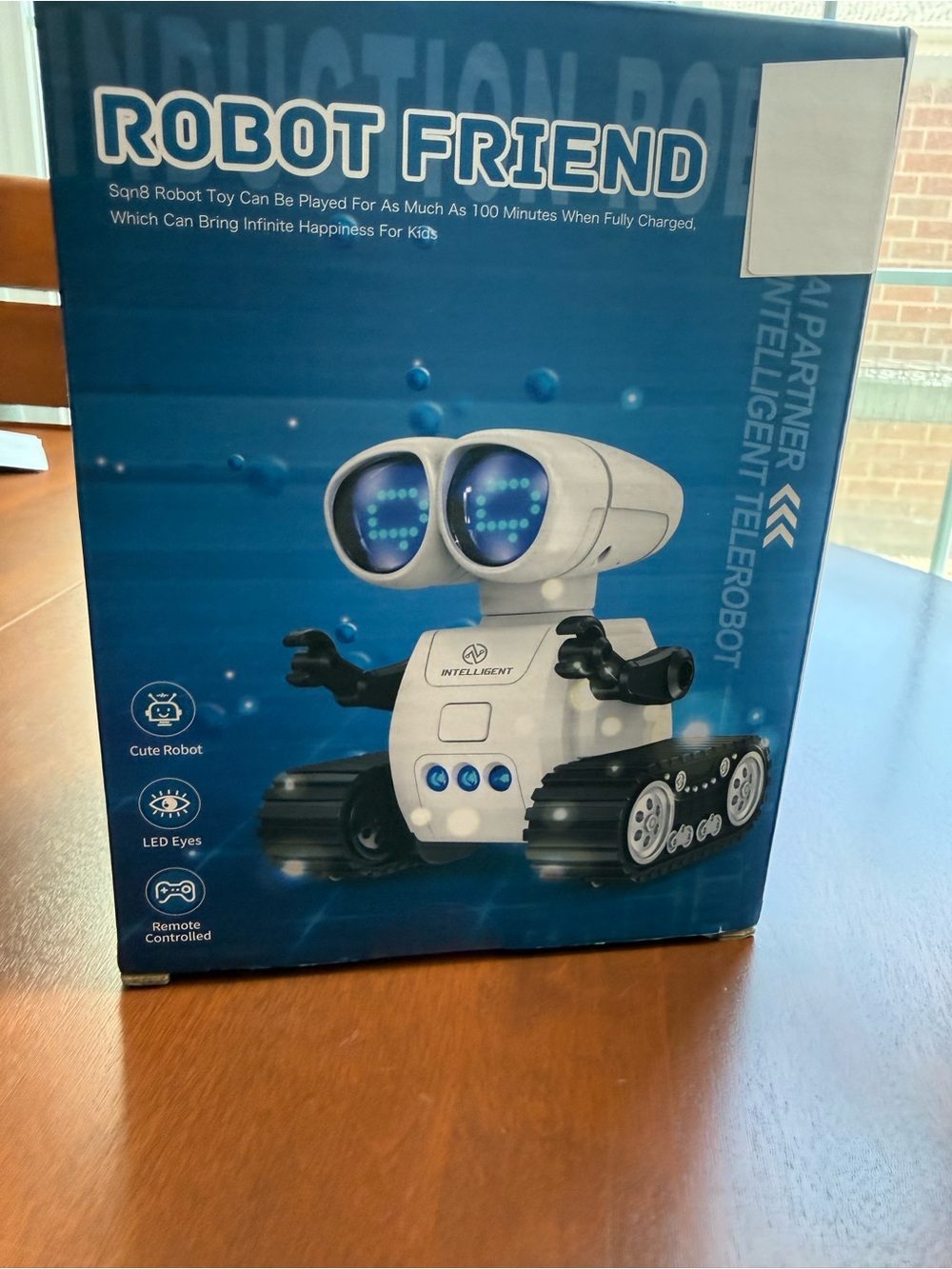 Robot Friend Remote Control Kids Toy - White